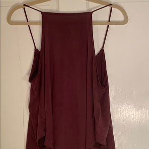 Urban Outfitters maroon halter top